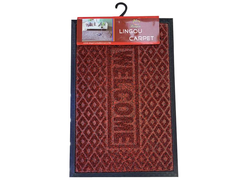 Bone Inscription Chinese Surname Character Luo Ground Mat Non Slip Floor  Bathroom Door Rug Carpet 