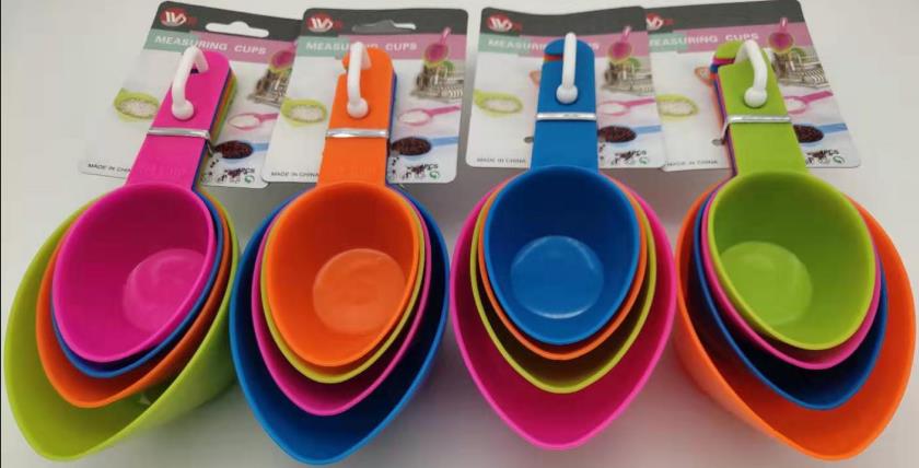 China Factory PP Plastic Measuring Spoons Set, Bakeware Tool 113