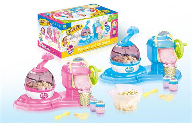 CHINA SKU-DIY2 in 1 popcorn and ice cream maker,Toys