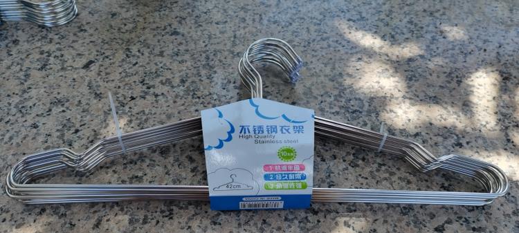 New Hangers Stainless Steel 40 cm 20Pcs Hangers for Clothes
