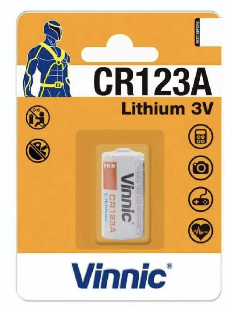 China CR 123A Lithium 3V Battery Suppliers & Manufacturers